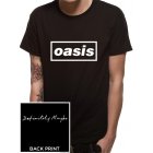 Oasis Shirt  Black Logo