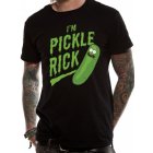 Rick und Morty Shirt  Pickle Rick schwarz