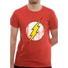 The Flash Shirt  Distressed Logo rot