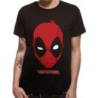 Deadpool Shirt XL Portrait schwarz