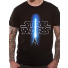 Star Wars Shirt  Logo and Saber
