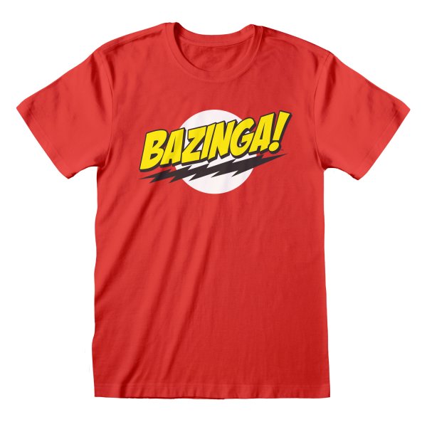 Big Bang Theory Shirt  Bazinga rot