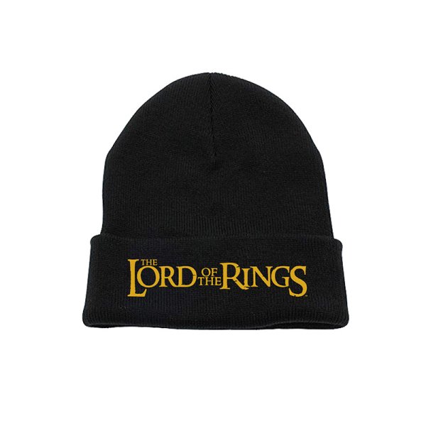 Lord Of The Rings Beanie Gold Logo