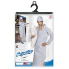 Kostüm Schlafwandler Nachthemd+Mütze M/L weiß