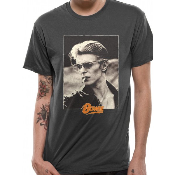 David Bowie Shirt  Smoking