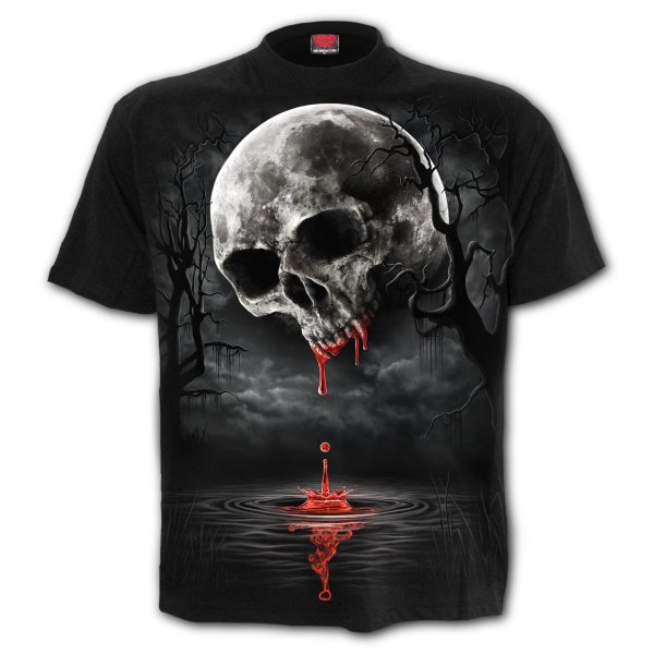 T-Shirt Death Moon XXL schwarz