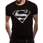Superman Shirt XL Mono Distressed