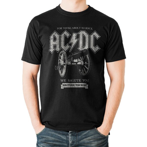 AC/DC Shirt S Canon 82 Tour