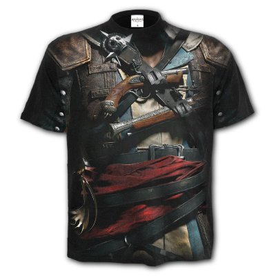 Assassins Creed IV T-Shirt XXL Black Flag