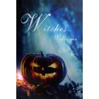 Leinwandbild mit integrierten Lichtern "Witches Welcome" 40 x 60 cm