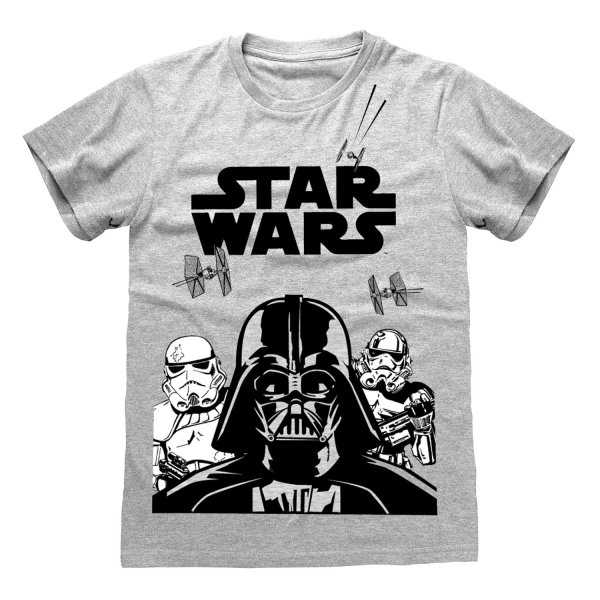 Star Wars Kindershirt 3-4 Jahre Vader Trooper
