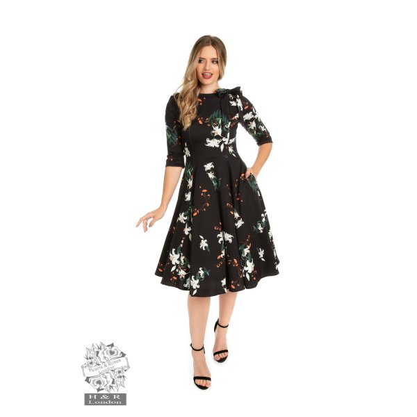 H&R Floral Swing-Kleid Diana Lilly