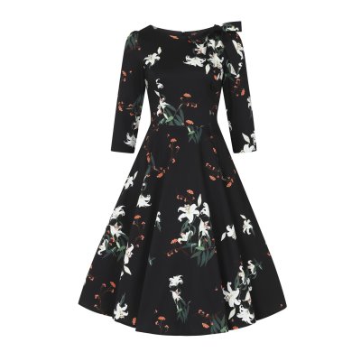 H&R Floral Swing-Kleid Diana Lilly