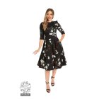 H&R Floral Swing-Kleid S Diana Lilly