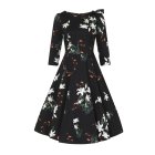 H&R Floral Swing-Kleid S Diana Lilly
