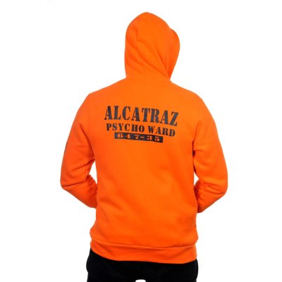 Banned Alcatraz Zip-Hoody S orange