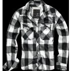 Brandit Checker Hemd schwarz weiß 2XL