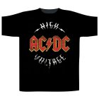 AC/DC Shirt XL High Voltage schwarz weiß rot