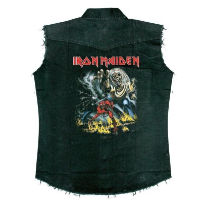 Iron Maiden Weste the number of the beast