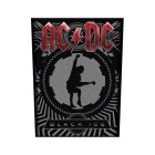 AC/DC Backpatch "Black Ice" schwarz grau rot