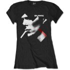 David Bowie Frauenshirt M X Smoke red