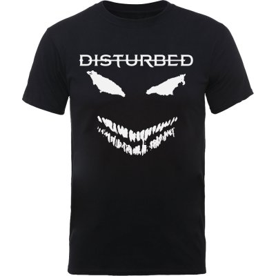 Disturbed Shirt scary face candle