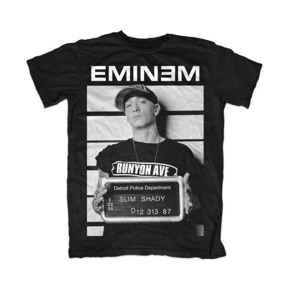 Eminem Shirt L Slim Shady Arrest