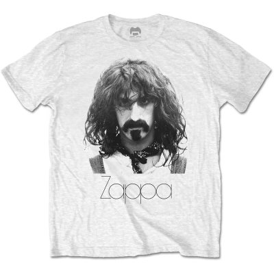 Frank Zappa Shirt Thin Logo Portrait