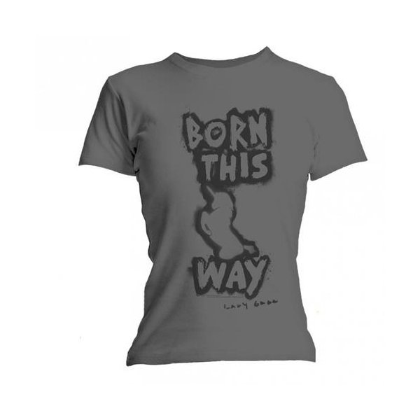 Lady Gaga Frauenshirt Born this way