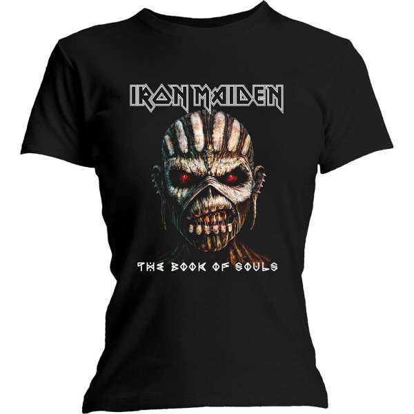 Iron Maiden skinny Frauenshirt the book of souls