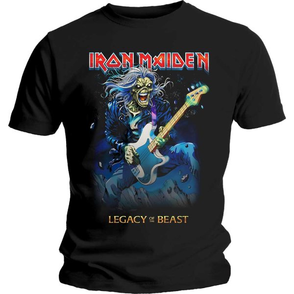 Iron Maiden Shirt Eddie on bass