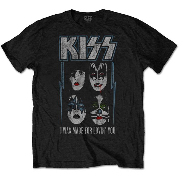 Kiss Shirt S Made for lovin you