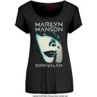 Marilyn Manson Frauenshirt Born Villain