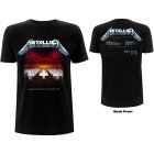 Metallica Shirt Master of Puppets Tracks beidseitig bedruckt
