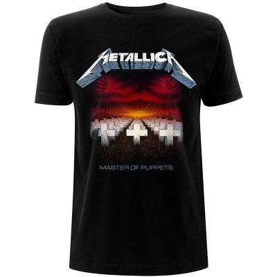 Metallica Shirt XL Master of Puppets Tracks beidseitig bedruckt