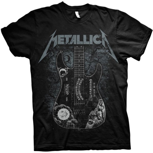Metallica Shirt M Hammett Ouija Guitar