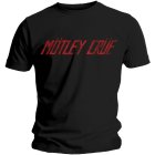 Mötley Crüe Shirt S Distressed Logo