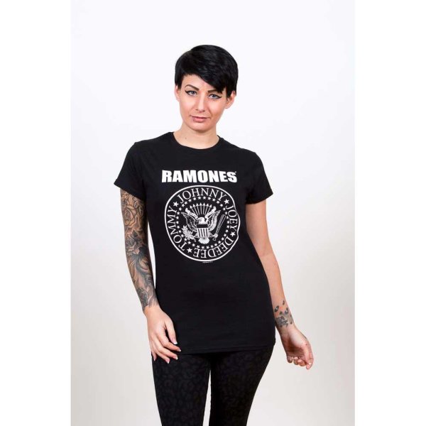 Ramones skinny Frauenshirt S Seal
