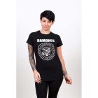Ramones skinny Frauenshirt M Seal