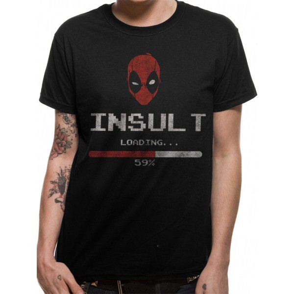 Deadpool Shirt M Insult