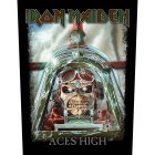 Iron Maiden Backpatch "Aces High" schwarz grün
