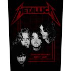 Metallica Backpatch "bang that head" schwarz rot