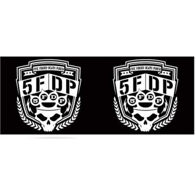 Five Finger Death Punch Tasse Shield schwarz weiß