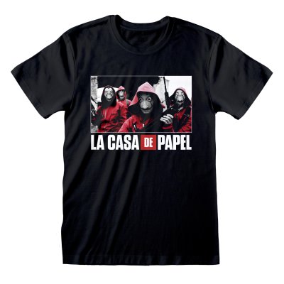 La Casa de Papel - Photo And Logo rundhals T-Shirt...