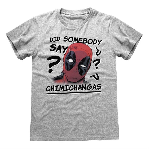 Marvel Comics Deadpool – Chimichangas T Shirt