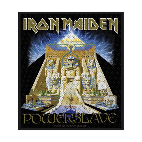 Iron Maiden Powerslave Standard Patch offiziell lizensierte Ware