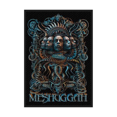 Meshuggah 5 Faces Standard Patch offiziell lizensierte Ware