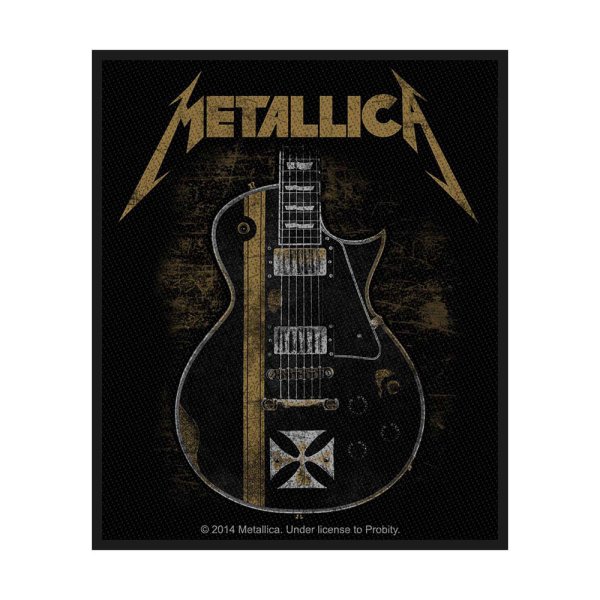 Metallica Hetfield Guitar Standard Patch offiziell lizensierte Ware