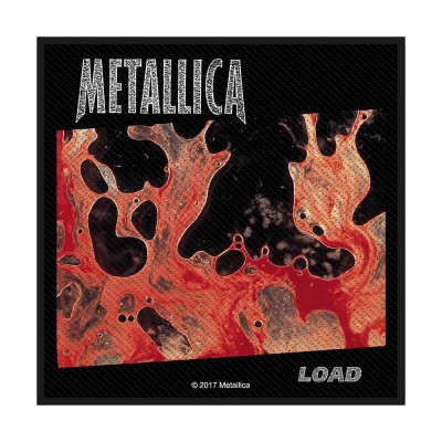 Metallica Logo Standard Patch offiziell lizensierte Ware