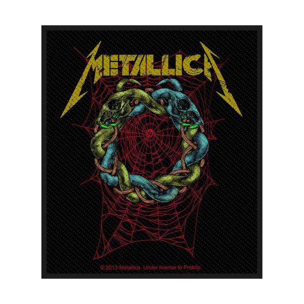 Metallica Tangled Web Standard Patch offiziell lizensierte Ware
